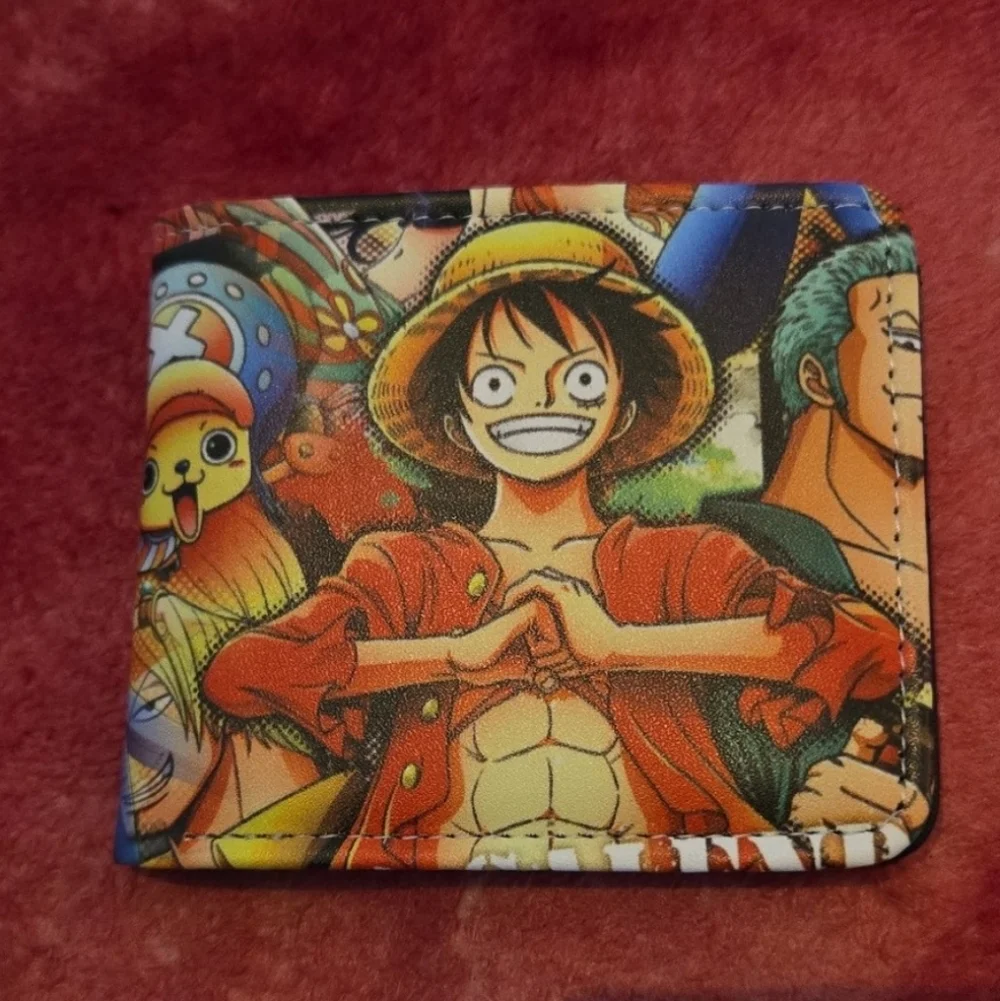 New One Piece Luffy Anime Manga Leather Wallet